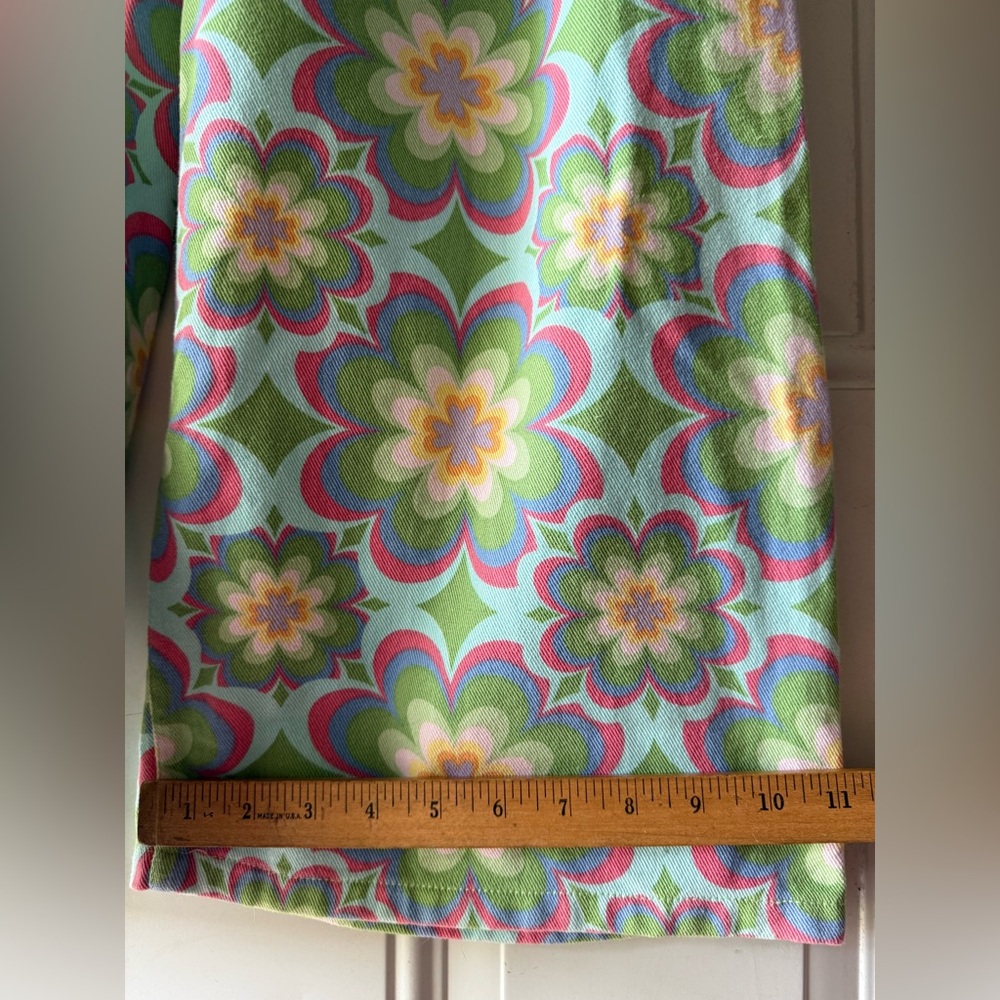 Lucy & Yak Cole Wide Leg Floral Print Pants 30 - Picture 11 of 13